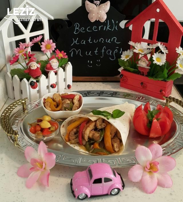 Tavuklu Dürüm Fajita