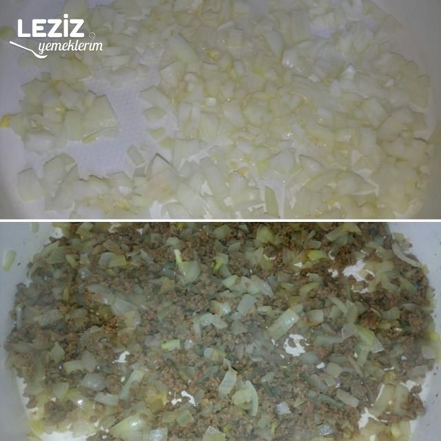 Kıymalı Patates Oturtması (Kızartarak)