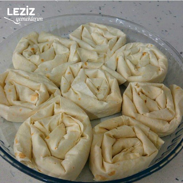 Sodalı Yalancı Boyoz Böreği (Gül Böreği)