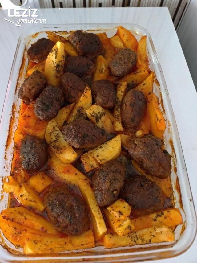 Fırında Patatesli Köfte (Mutlaka Deneyin)
