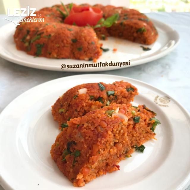 Kek Kalıbında Mercimek Köftesi