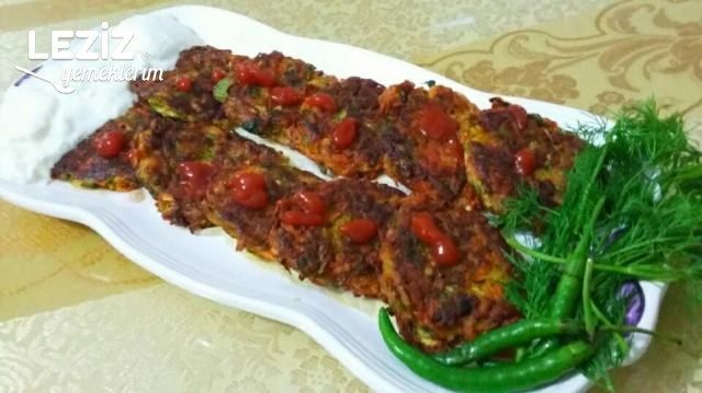 Sebzeli  Kabak Mücver