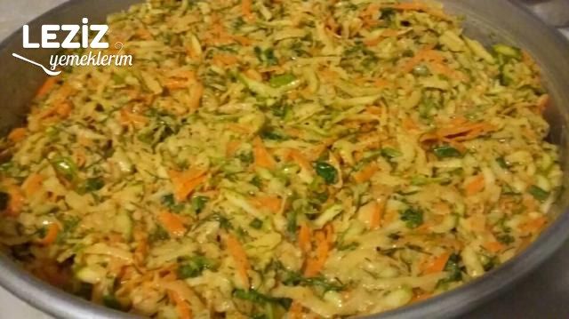 Sebzeli  Kabak Mücver