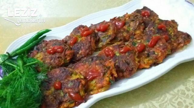 Sebzeli  Kabak Mücver