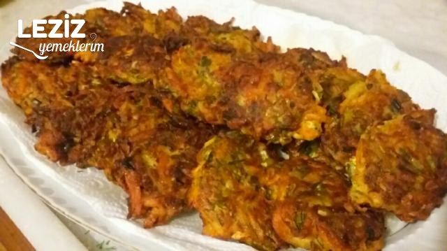 Sebzeli  Kabak Mücver