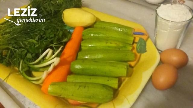 Sebzeli  Kabak Mücver