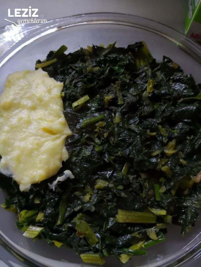 Fırında Beşamel Soslu Ispanak