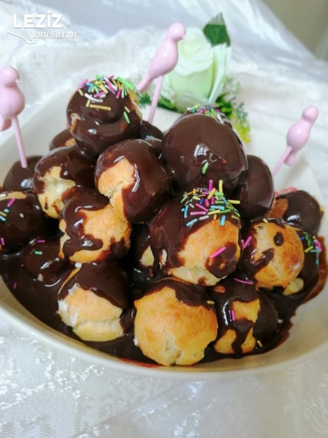 Profiterol Tarifi (Fotoğraflı Ve Detaylı Anlatım)