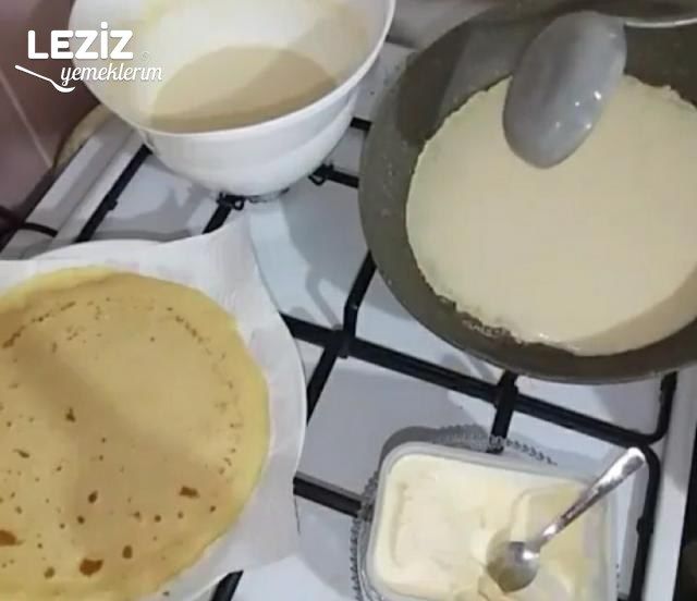 Krep Tarifi (Kahvaltıların Vazgeçilmezi)