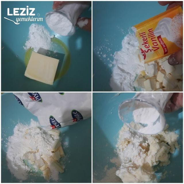 Renkli Kurabiye Tarifi