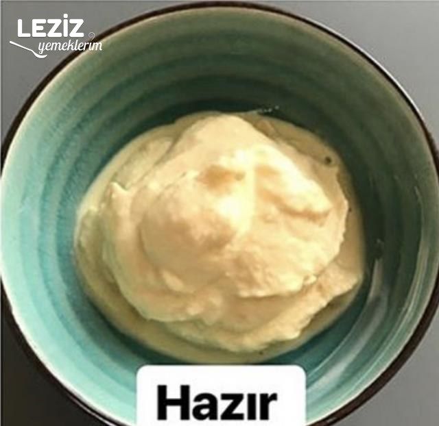 Şeftalili Yoğurtlu Diyet Dondurma (Aşamalı Anlatım)