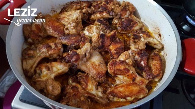 Pratik Mangal Tadında Tavada Kanat