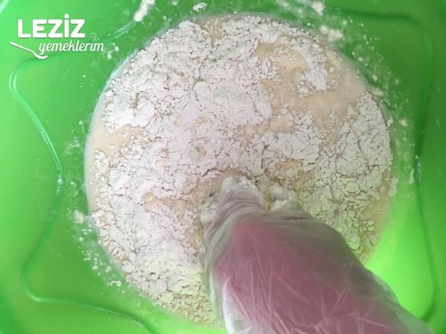 Tahinli Çörek Yapımı