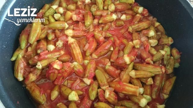 Zeytinyağlı Bamya Yapılışı