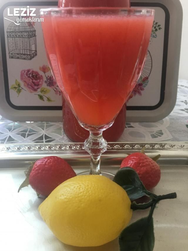 Çilekli Limonata Tarifi