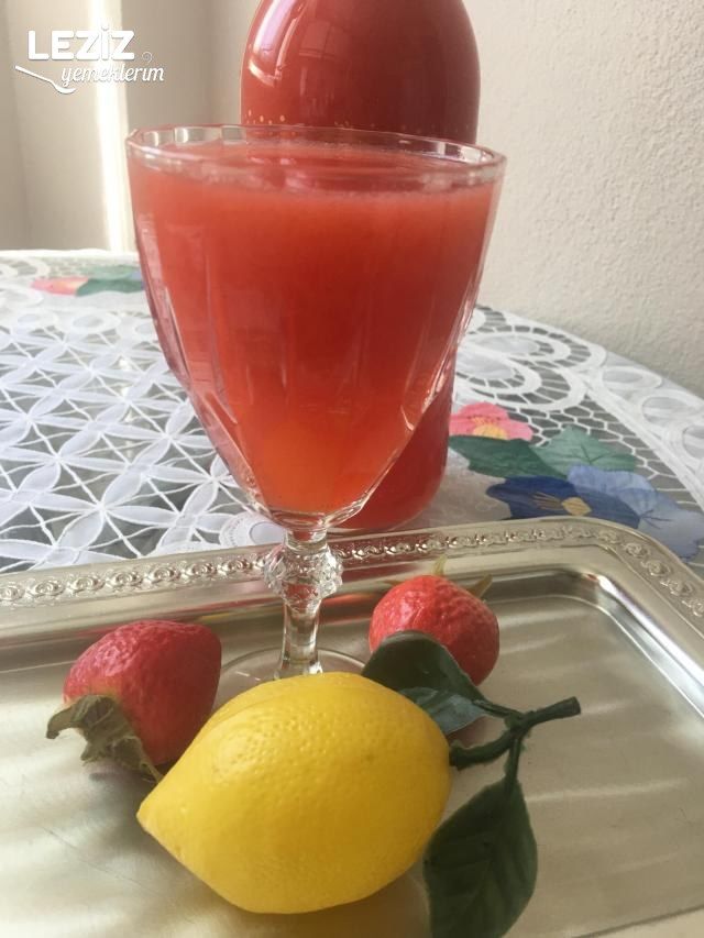 Çilekli Limonata Tarifi