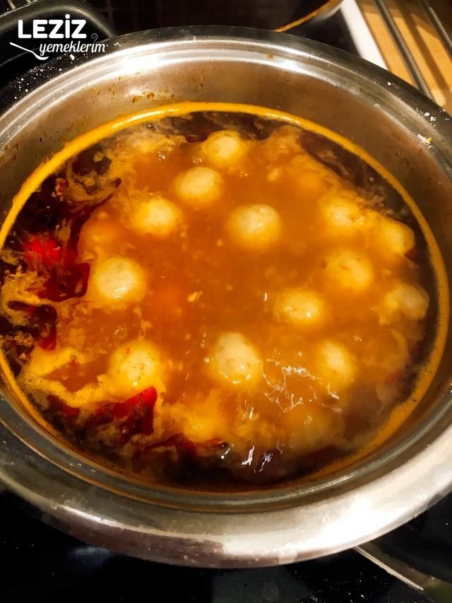 Sulu Kıymalı Bulgur Köftesi