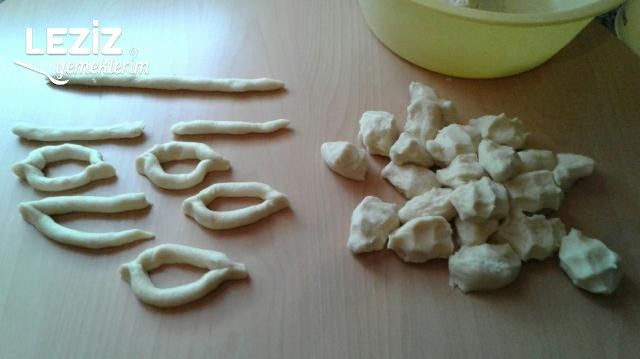 Pastane Usulu Minik Çatal Kurabiye