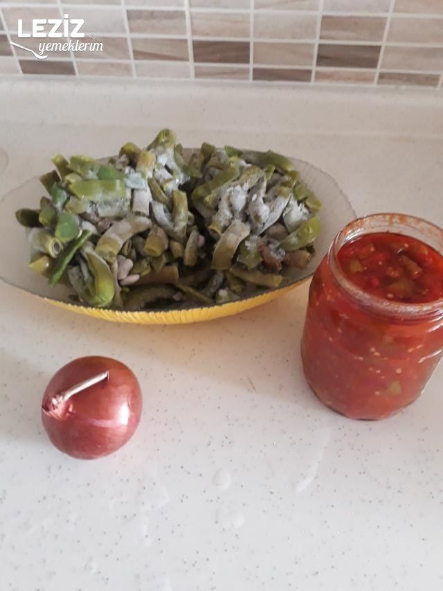 Kıymasız Taze Fasulye Yemeği