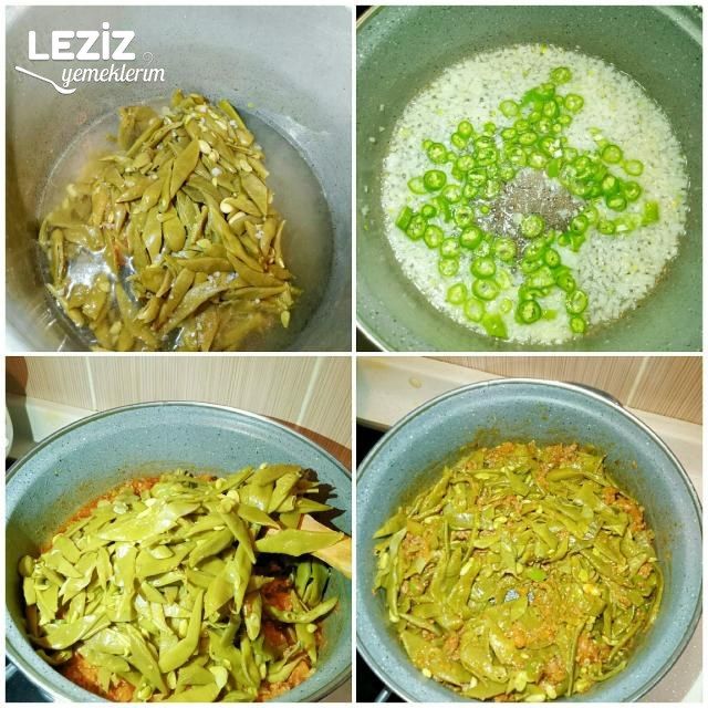 Bingölün Yeşil Fasulye Kavurması