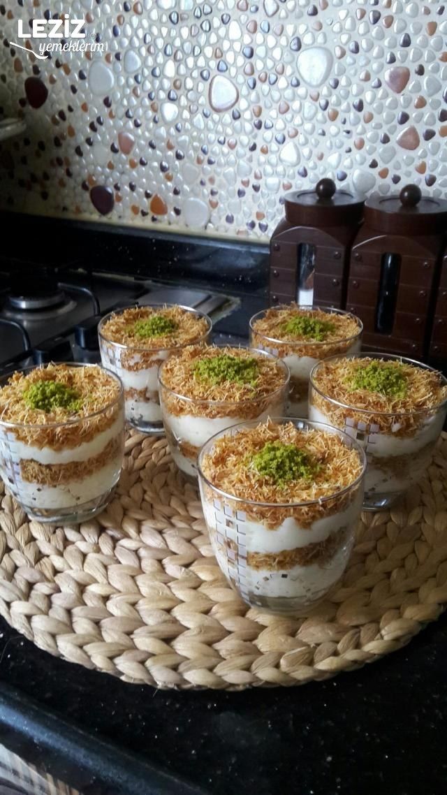 Kupta Muhallebili Çıtır Kadayıf