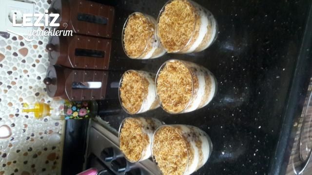 Kupta Muhallebili Çıtır Kadayıf