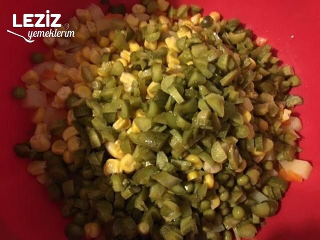 Ev Yapımı Rus Salatası Tarifi