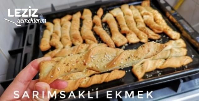 Sarımsaklı Ekmek Tarifi (Aşama Fotoğraflı Anlatım)