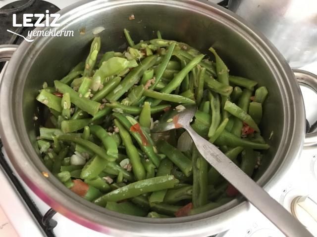 Kıymalı Taze Fasulye Yemeği
