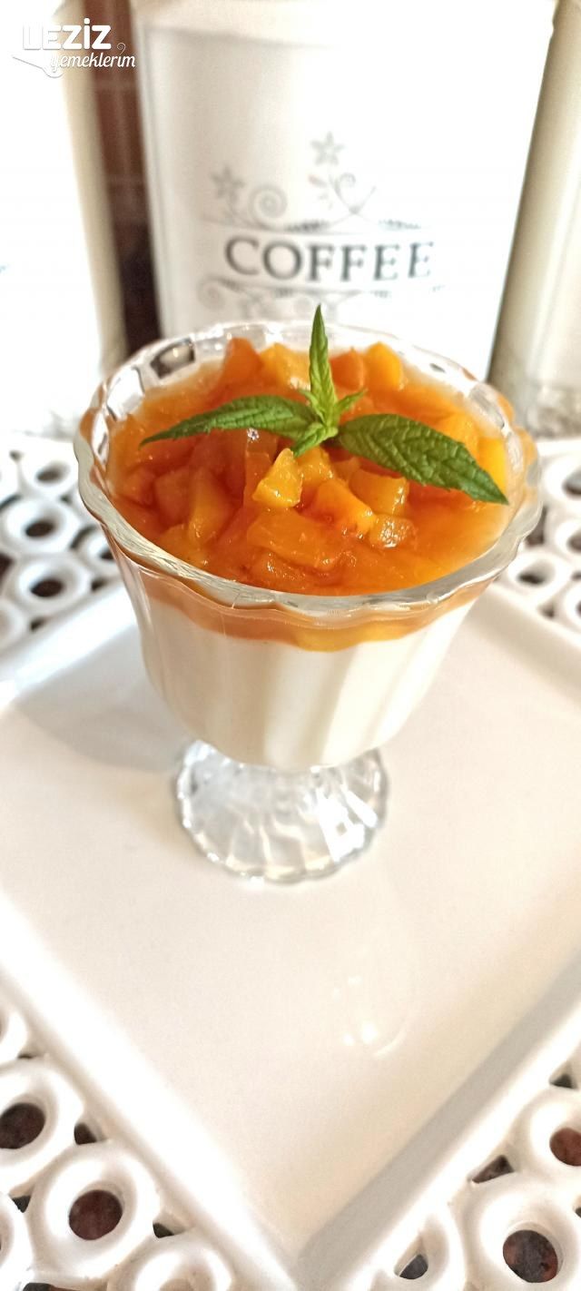 Şeftali Sütlü Tatlı Tarifi