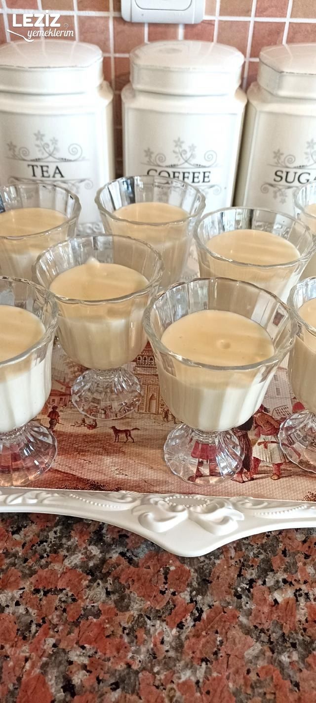 Şeftali Sütlü Tatlı Tarifi