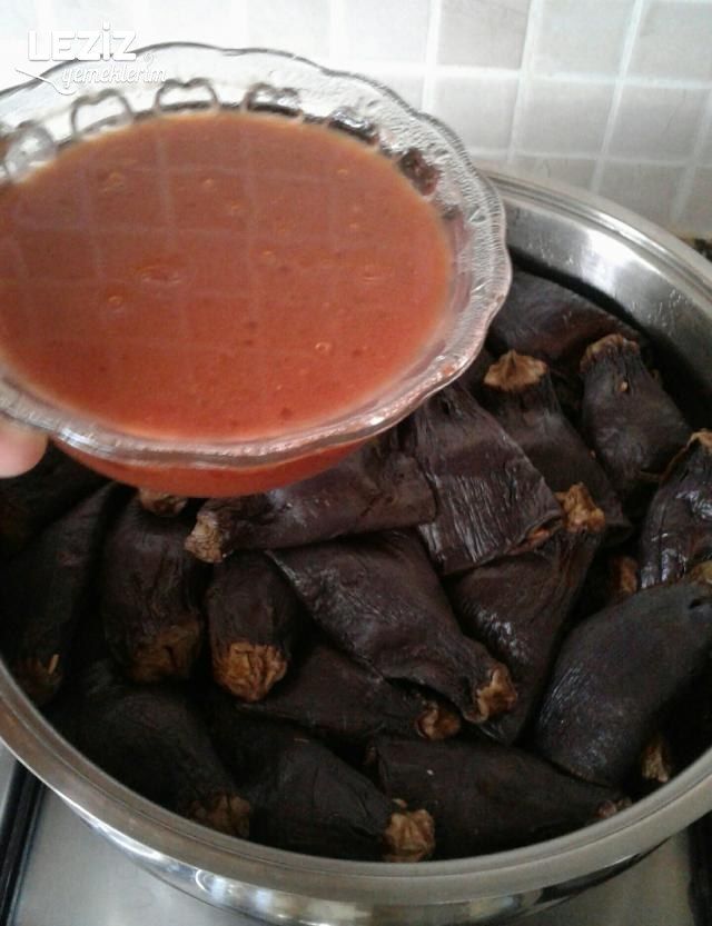 Kuru Patlıcan Dolması Nasıl Yapılır?