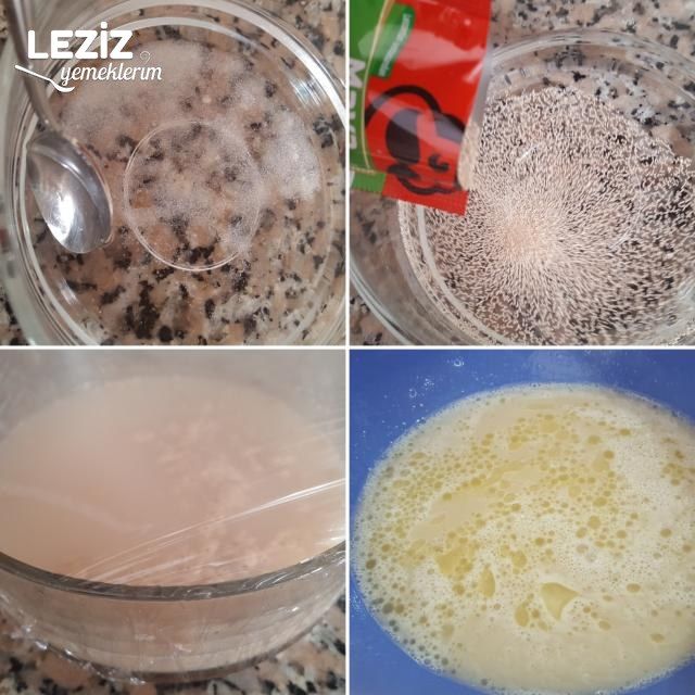 Fırın Tepsisi İçin Pizza Hamuru (Tam Ölçü)