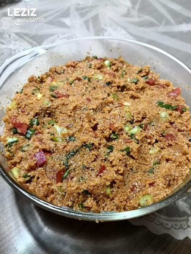 Tam Ölçüleri İle Kısır Tarifi