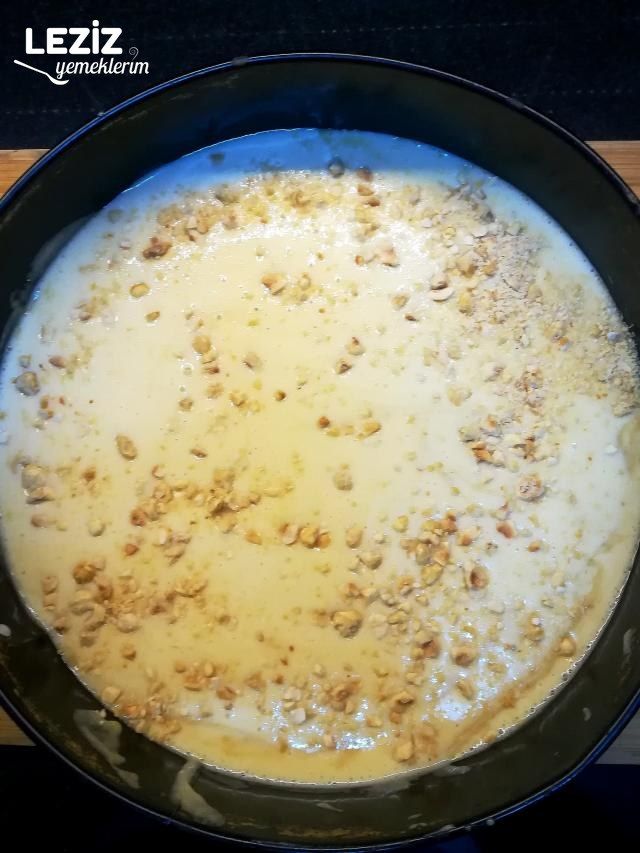 Fındıklı Tahin Mantolu Kek