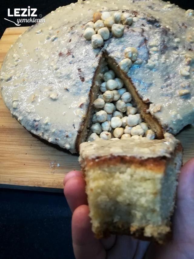 Fındıklı Tahin Mantolu Kek