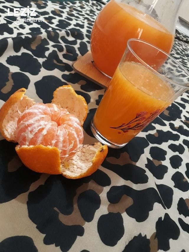 Ballı Mandalinalı Meyve Suyu Nasıl Hazırlanır
