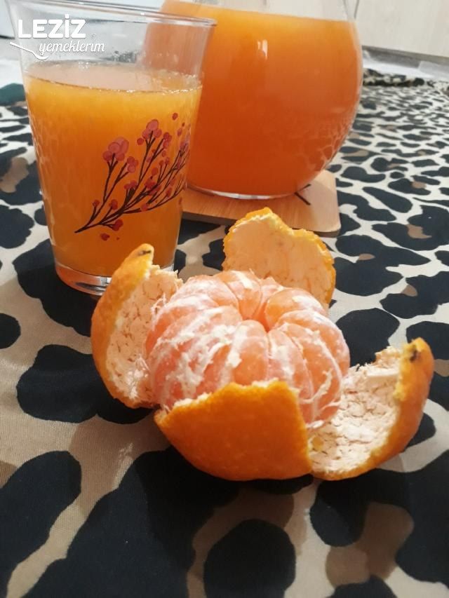 Ballı Mandalinalı Meyve Suyu Nasıl Hazırlanır