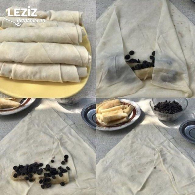 Muzlu Çikolatalı Çıtır Börek