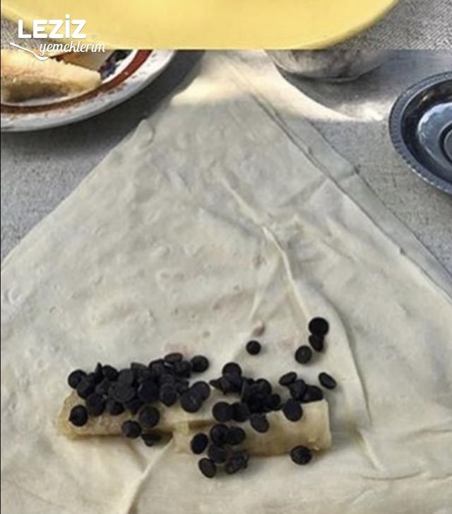 Muzlu Çikolatalı Çıtır Börek