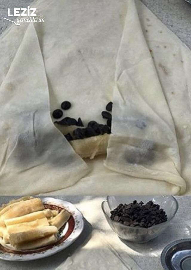 Muzlu Çikolatalı Çıtır Börek