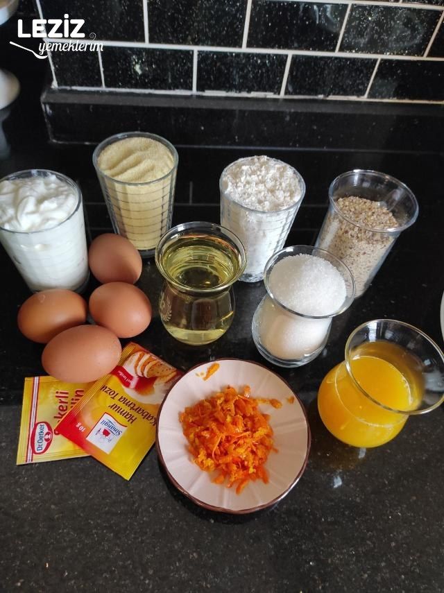 Portakallı Fındıklı Revani Nasıl Yapılır