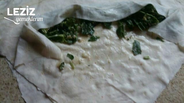 Ispanaklı Tepsi Böreği Tarifi