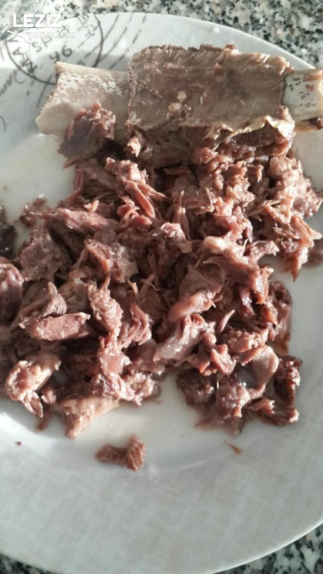 Kaburgalı Kuru Fasulye Yemeği