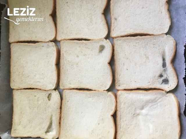 Tost Ekmeginden Pizza Tarifi