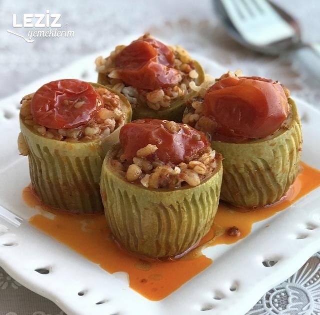 Kıymalı Kabak Dolması Tarifi