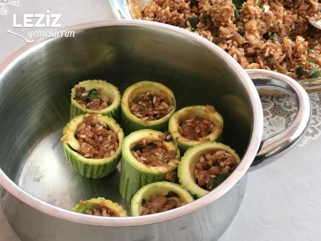 Kıymalı Kabak Dolması Tarifi