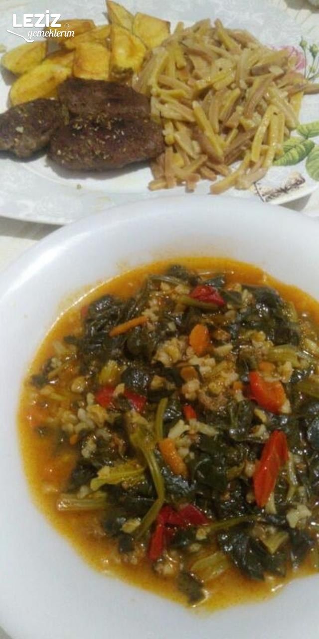 Sebzeli Ispanak Leziz Yemeklerim