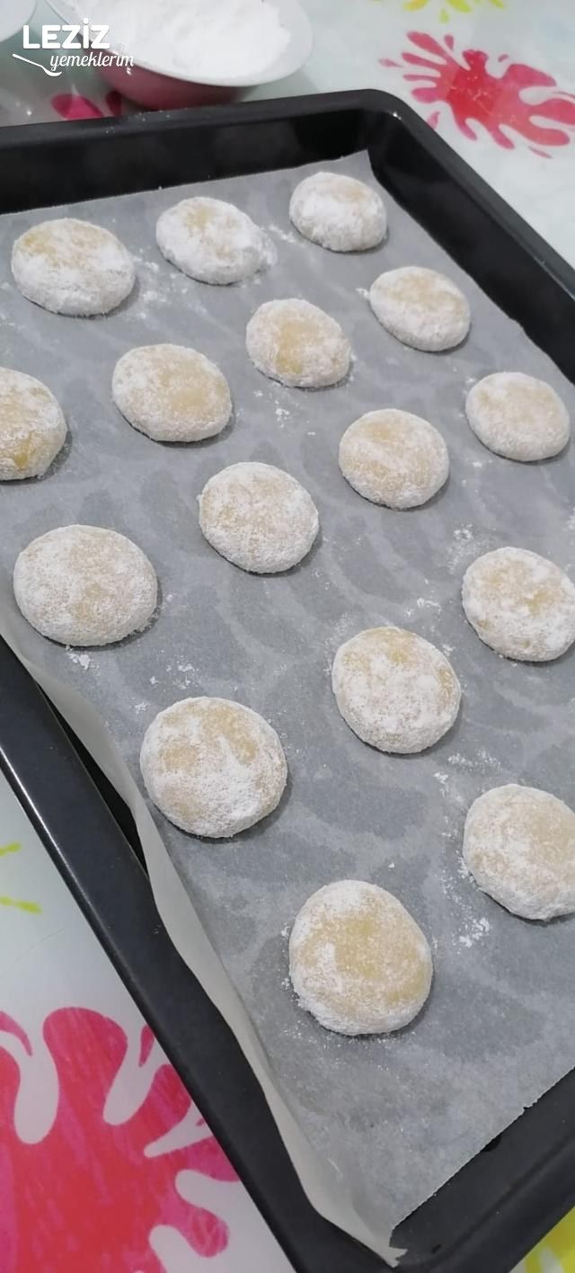 Limonlu Çatlak Kurabiye Tarifi