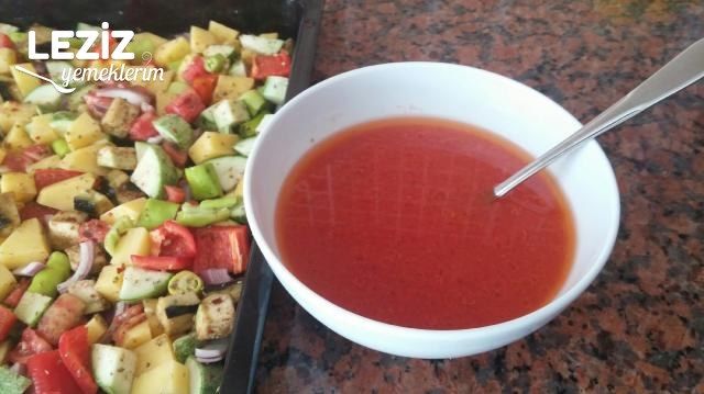 Fırında Nefis Sebzeli Köfte Yemeği